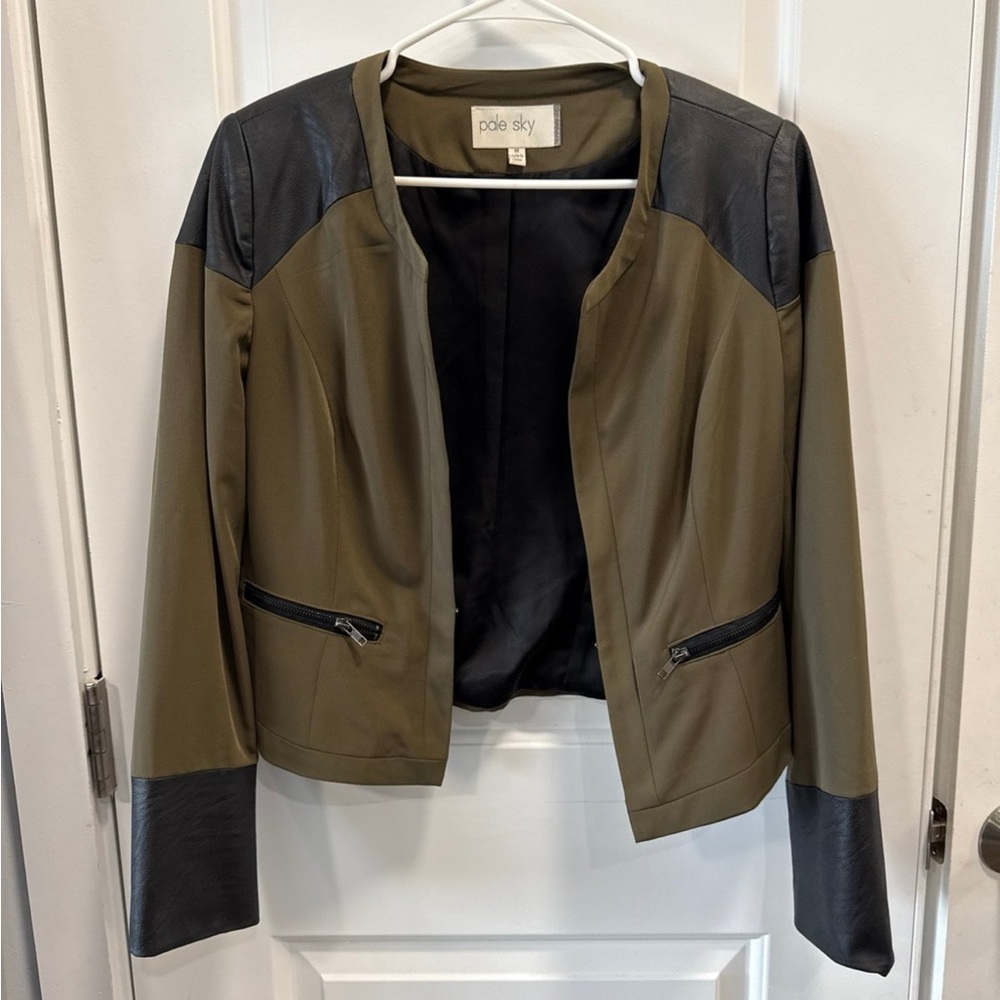 Women's Olive and Black Jacket